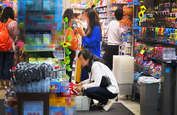同じ商品でも店舗により値段が異なる(イメージ)